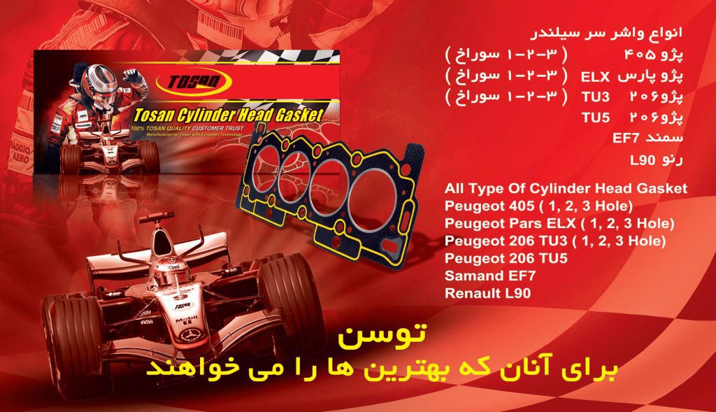 واشر سرسیلندر پژو 405