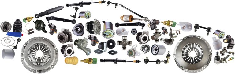 car assembled from new spare auto parts 1